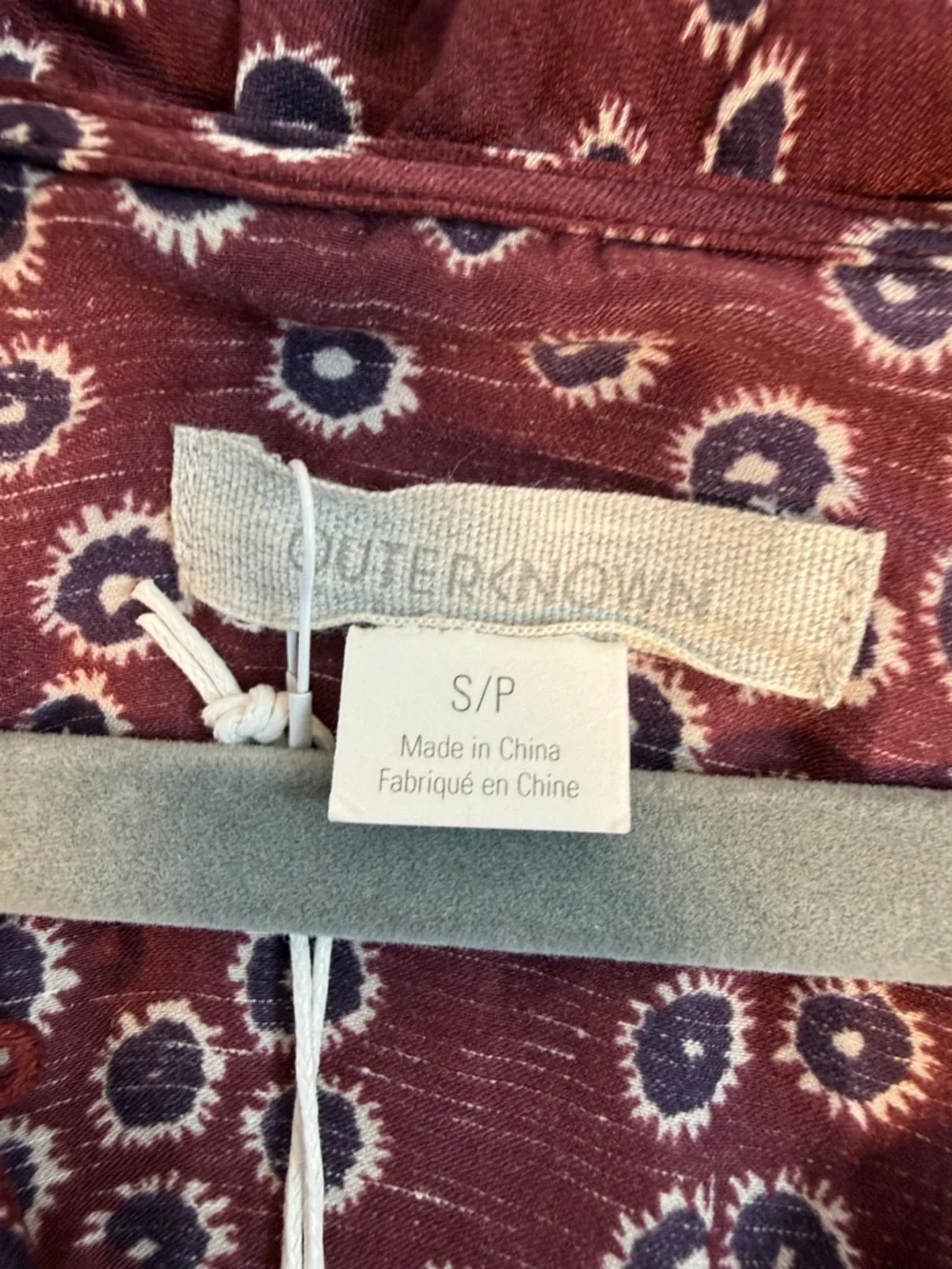 Outerknown Stardust Silk Blend Floral Ruffle Midi Dress - NWT - Size XS - Picture 4 of 7